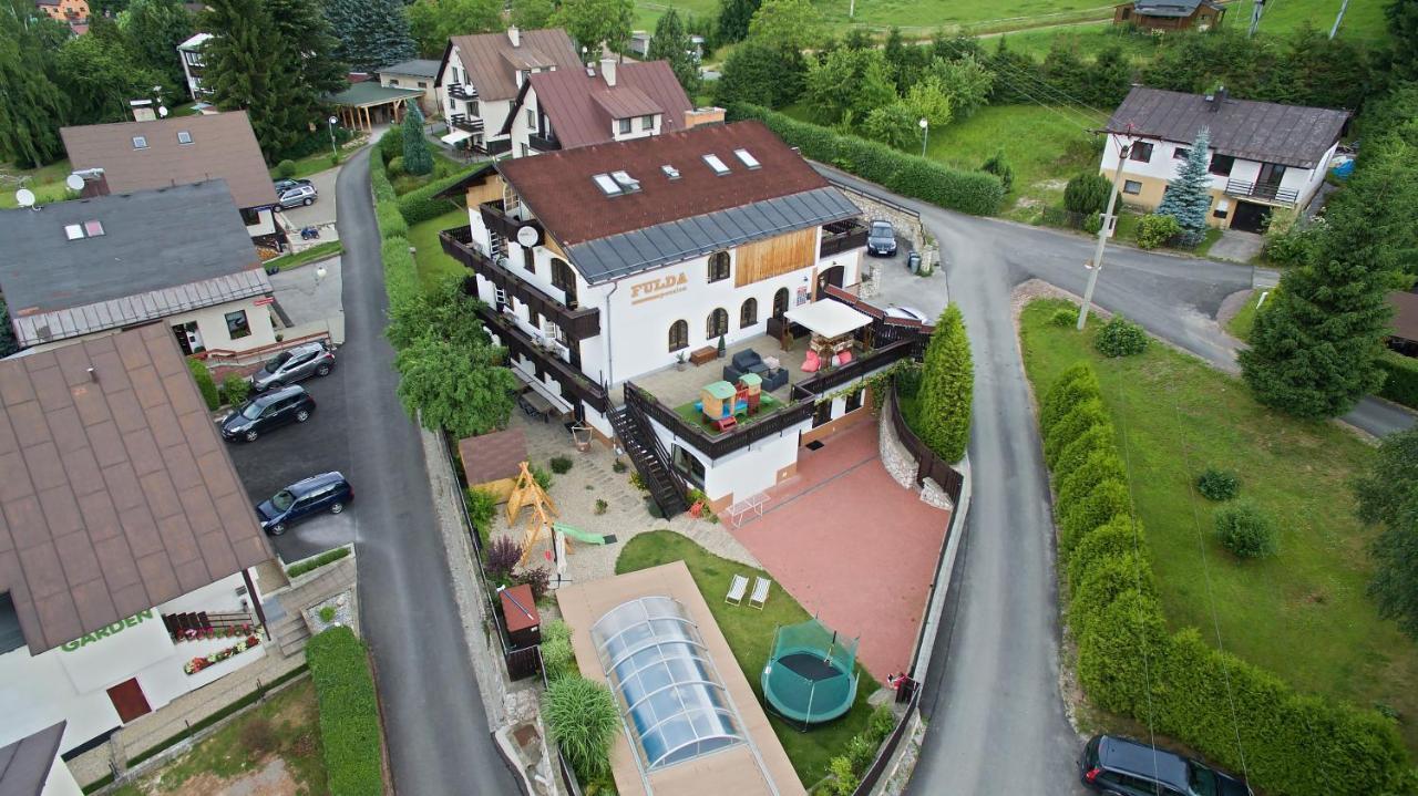 Wellness Pension Fulda Černý Důl Exterior foto